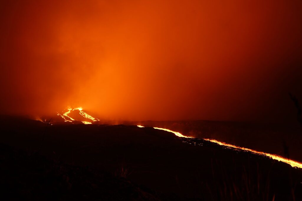 Coulées de lave Réunion