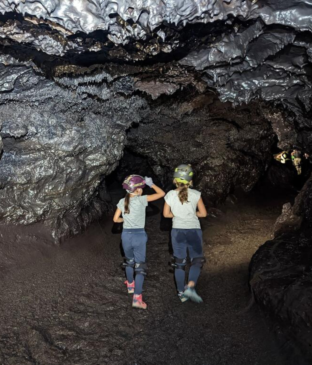 Découverte Tunnels de lave 2004