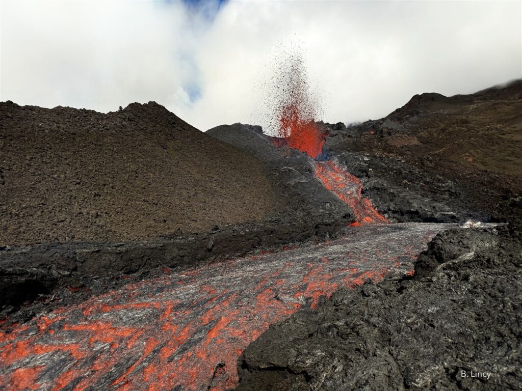 La deuxième éruption de l'année 2026 au Piton de la Fournaise - Benoit Lincy Volkaventure