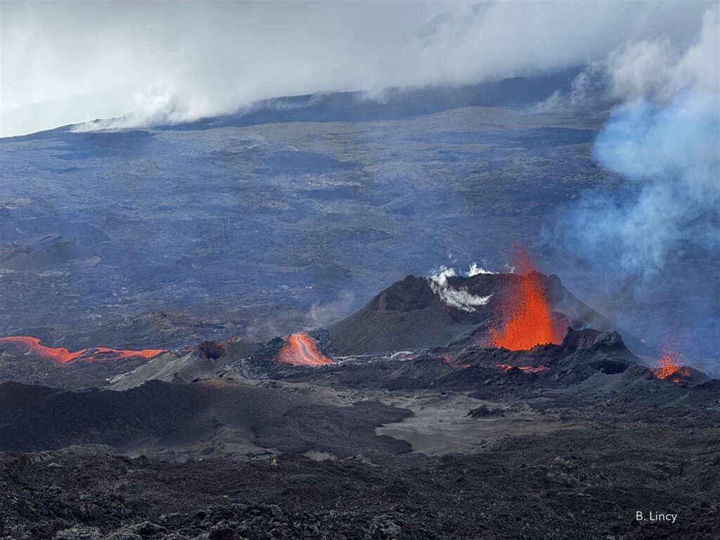 La deuxième éruption de l'année 2026 au Piton de la Fournaise - Benoit Lincy Volkaventure