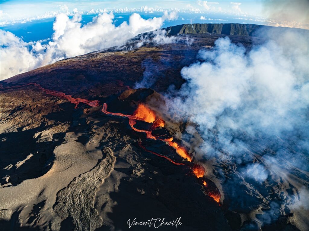 La reprise de l'activité volcanique se confirme sur l'ïle de la Réunion