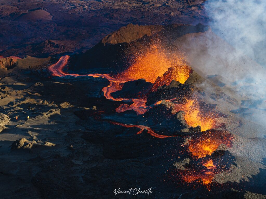 La seconde éruption de l'année 2026 au Piton de la Fournaise