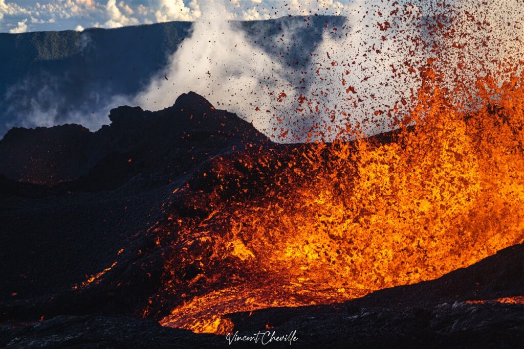 La seconde éruption de l'année 2026 au Piton de la Fournaise