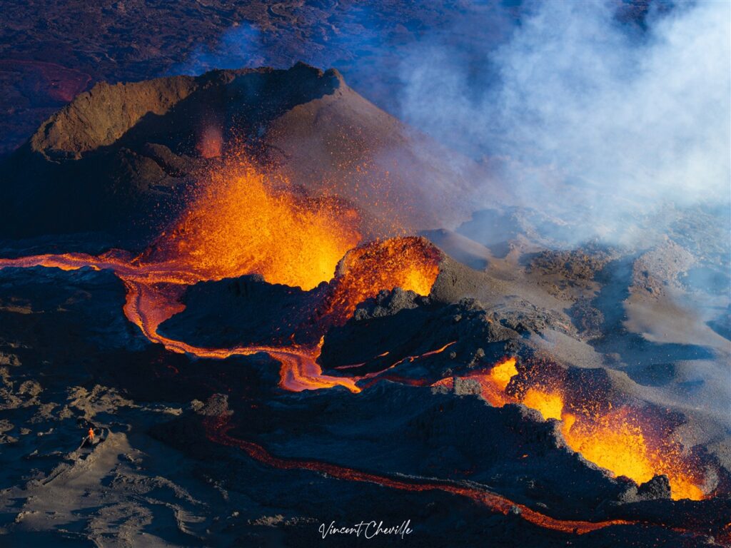 La seconde éruption de l'année 2026 au Piton de la Fournaise