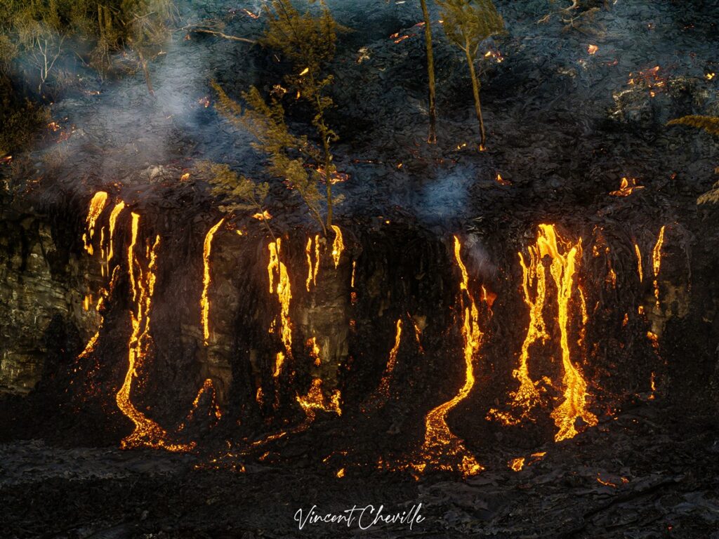 L'île de la Réunion s'agrandit VolcanoExplorer.re Vincent CHEVILLE