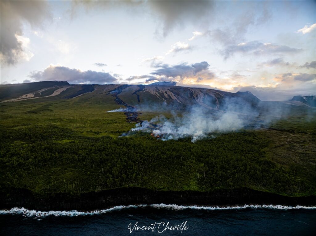 Eruption Piton de la Fournaise 13 Mars 2026