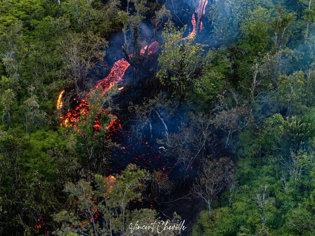 Eruption Piton de la Fournaise 13 Mars 2026