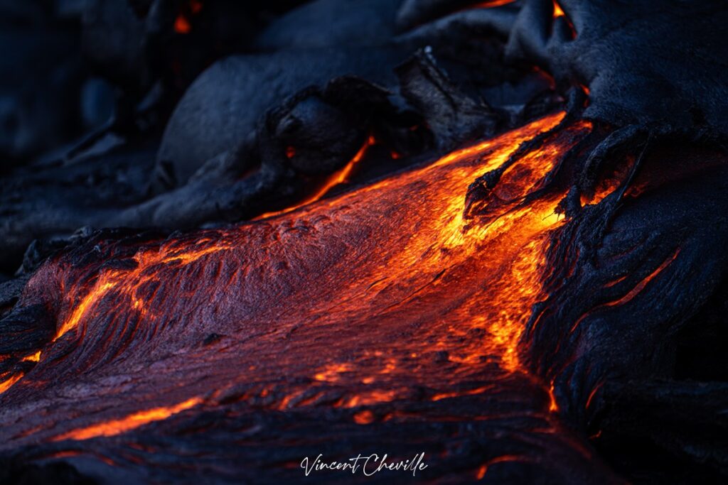 Laves Pahoehoe Piton de la Fournaise mars 2026 Volcanoexplorer.re Vincent CHEVILLE