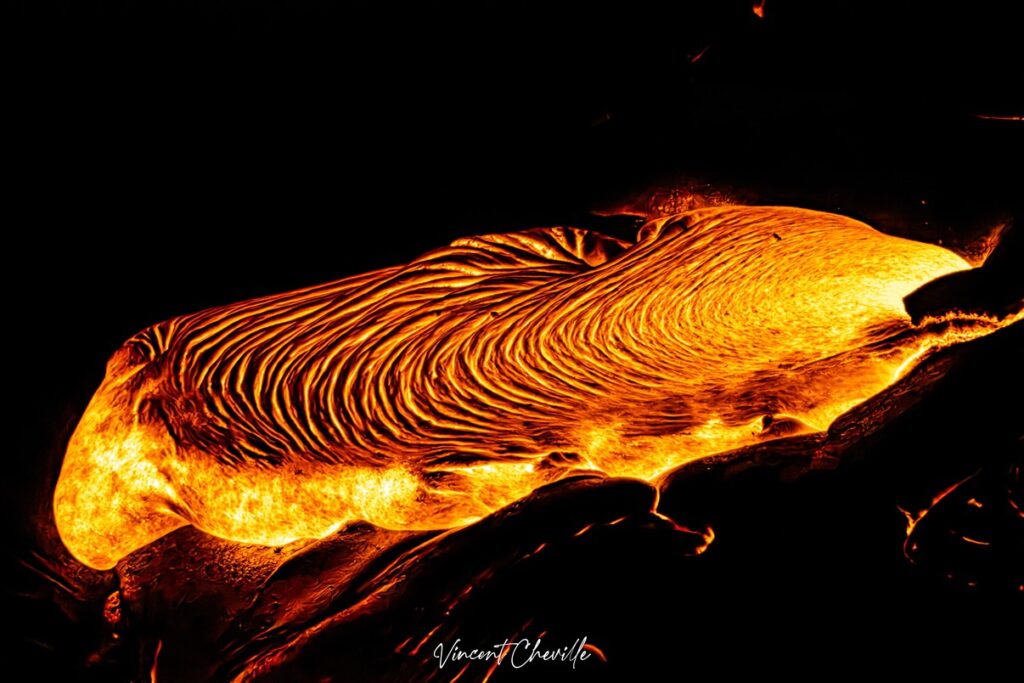 Laves Pahoehoe Piton de la Fournaise mars 2026 Volcanoexplorer.re Vincent CHEVILLE