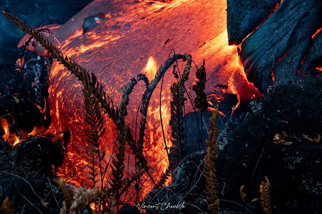 Laves Pahoehoe Piton de la Fournaise mars 2026 Volcanoexplorer.re Vincent CHEVILLE