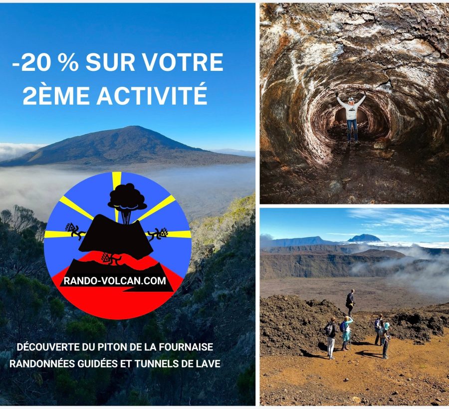 Nos activités phares tunnels de lave et randonnes sur le volcan