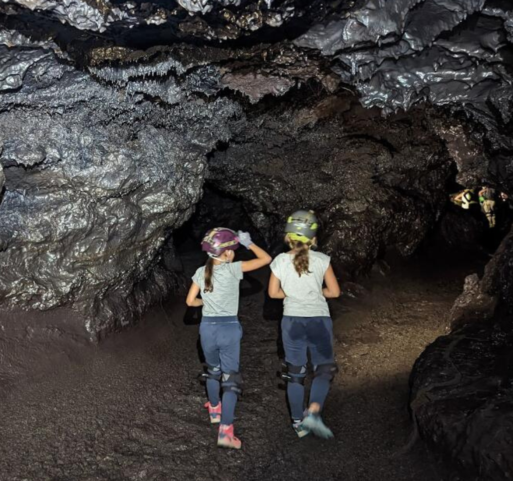 Découverte Tunnels de lave 2004